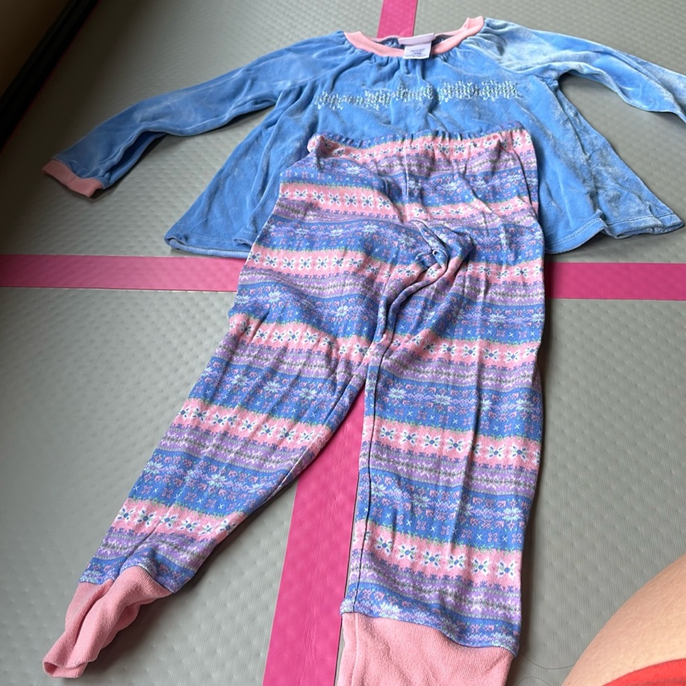 Bitty baby girl pajamas